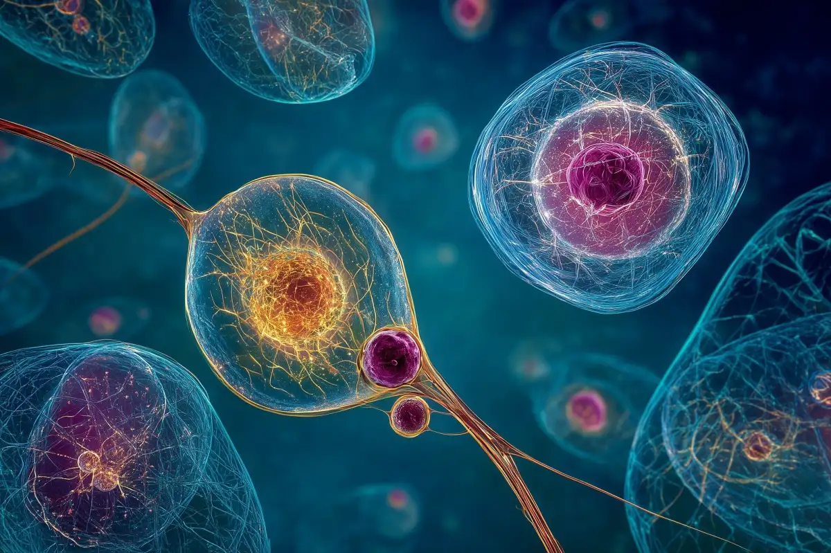 Hidden cell networks emerge in 3D as new nanoscopy tracks living bridges - 3