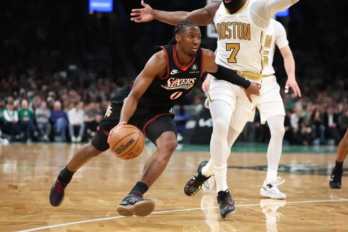 Edgecombe, Maxey star as 76ers tie series vs. C's - 2