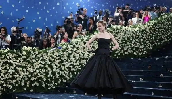 Pretty in pink: Australian box billionaire’s recycled fashion moment at Met Gala - 2