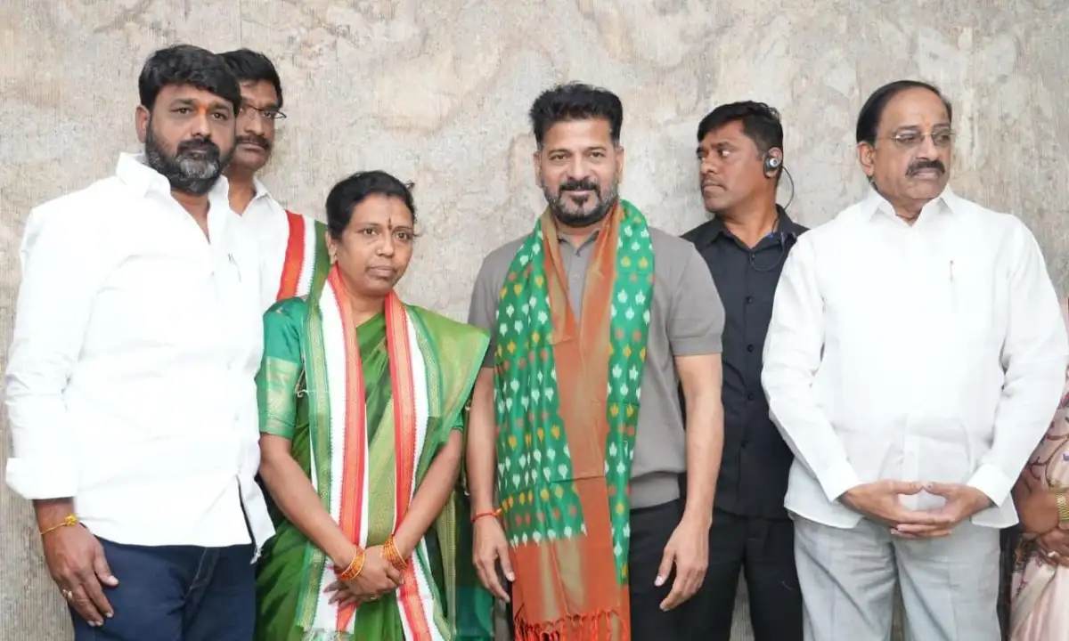 Telangana Municipal Poll | Initial results indicate Congress  in lead, BRS in second position - 1