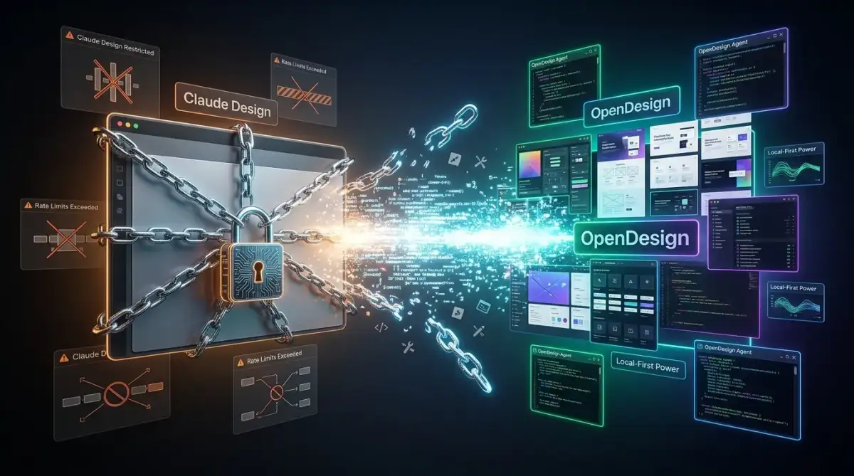 Open Design hits 57.4K GitHub stars as an open-source Claude Design alternative - 3