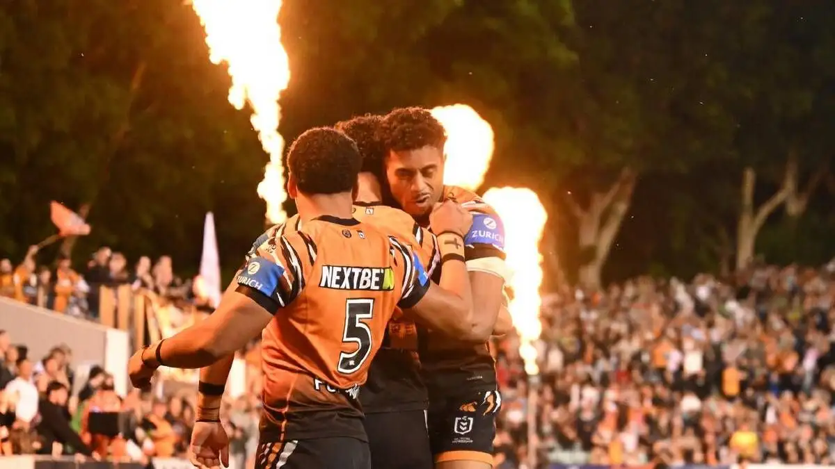 BREAKING: Api Koroisau cops big ban for hip drop tackle souring Tigers' history making win - 2