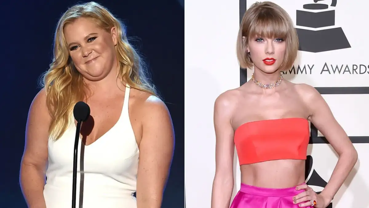 Amy Schumer mocks Taylor Swift's wedding celebration hoopla… 10 years after 'thigh gap' joke - 4