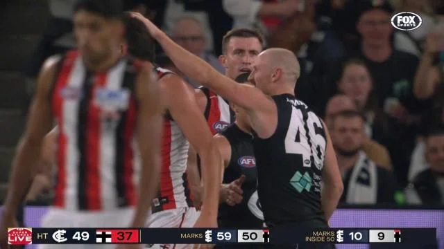 AFL LIVE: ‘Just don’t speculate,’ Voss fobs off talk on future as Blues again slump after half-time in loss to Saints - 4