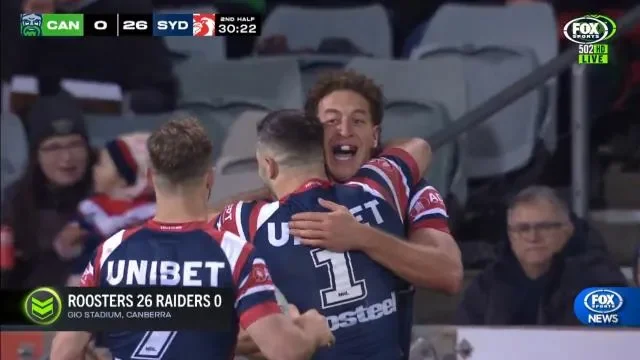 NRL LIVE updates: Roosters take on Raiders in Canberra - 2