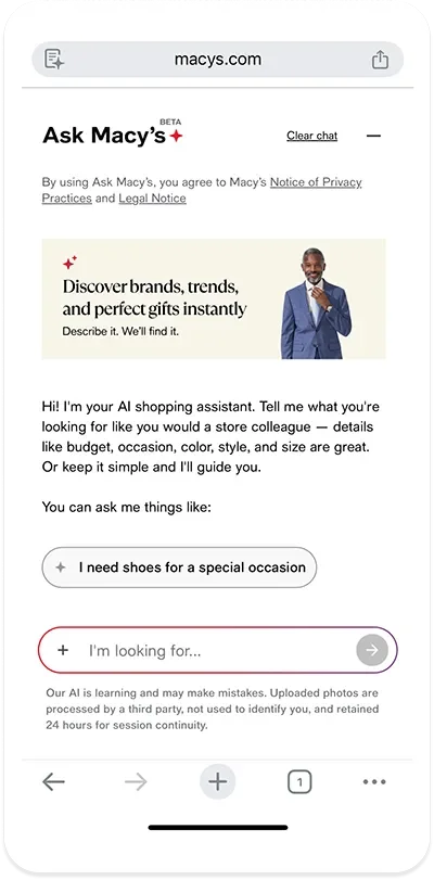 Macy’s personalising AI bot drives basket values inside a few weeks - 2