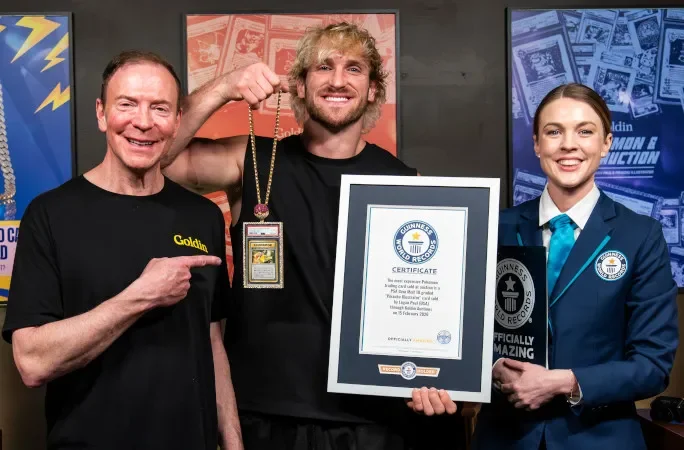 Logan Paul sells rare Pokémon card for record price to Anthony Scaramucci's son - 2