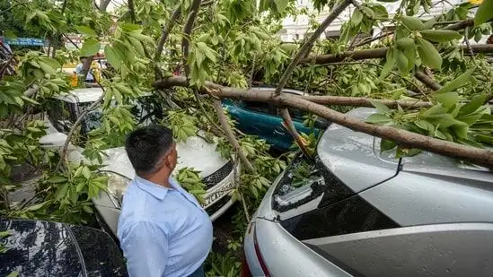 Delhi-NCR weather today (April 3): Dust storms, strong winds sweep capital, Noida as IMD warns of rain and thunderstorms, sounds yellow alert for weekend - 3