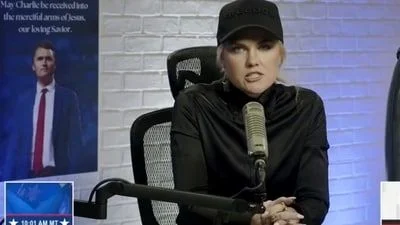 Erika Kirk Faces Backlash Over All-Black 'Assassin' Outfit, as Critics Draw Comparisons to Tyler Robinson - 1