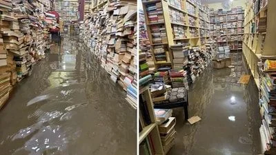 Bookworm slowly picks up pieces after the floods - 1