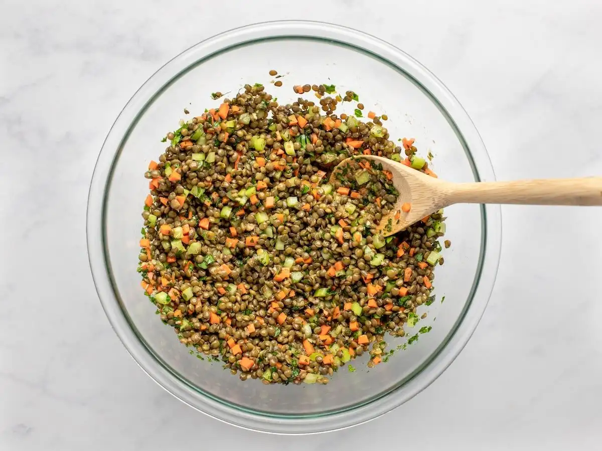 French Lentil Salad - 4