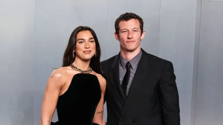 Dua Lipa's new husband Callum Turner 'broke down in tears as he saw her walk down the aisle as the couple married in modest legal ceremony with just eight guests before celebrating with a quiet family dinner' - 1