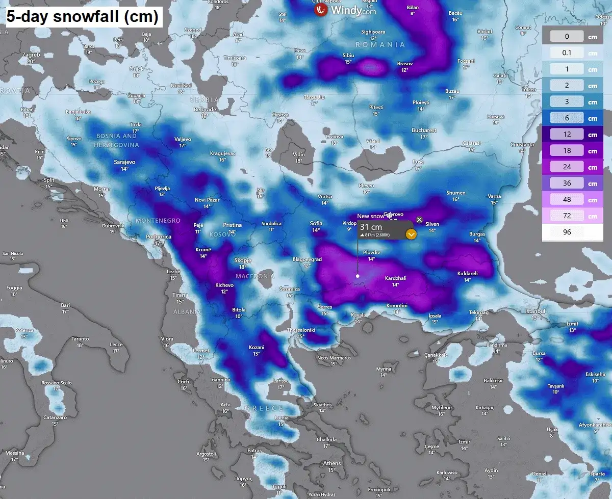 Europe feels the impact of weeks of wet weather and freezing cold - 3